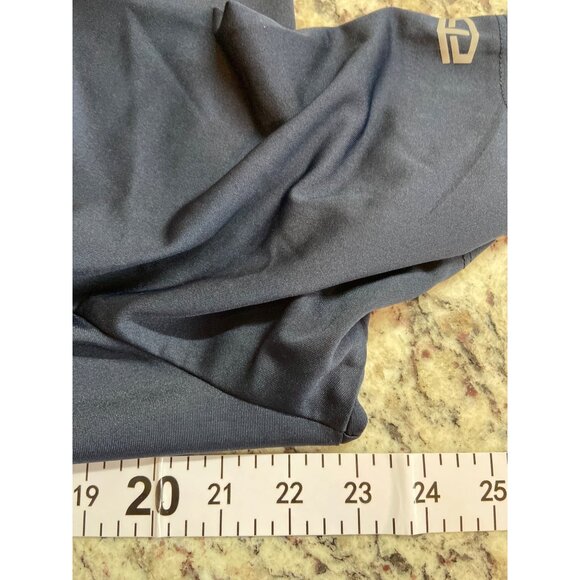 Tapout Mens XL Blue Athletic Shirt Performance Logo Athletisure - Picture 6 of 7